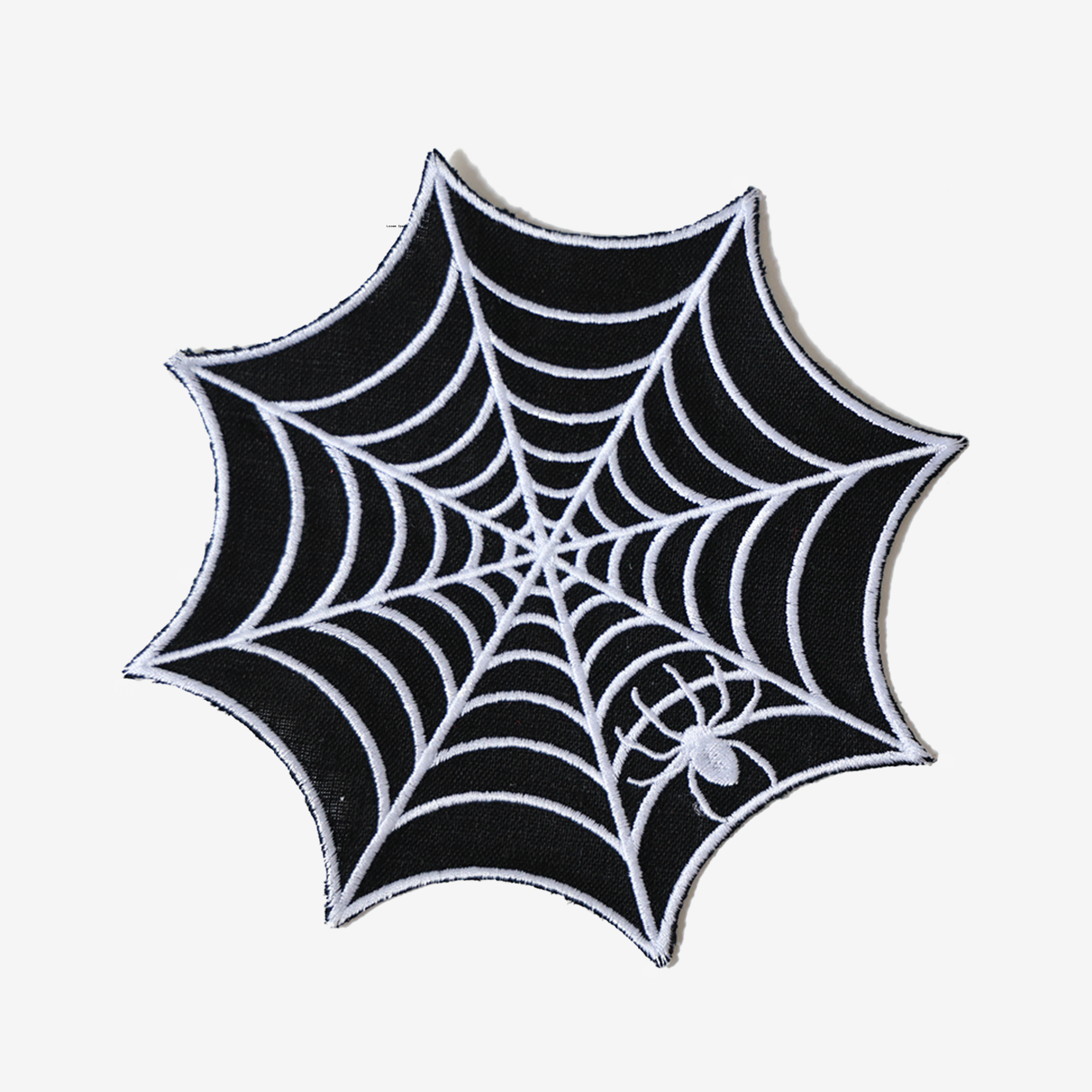 Halloween Spider Web Linen Cocktail Napkins - Set of 4