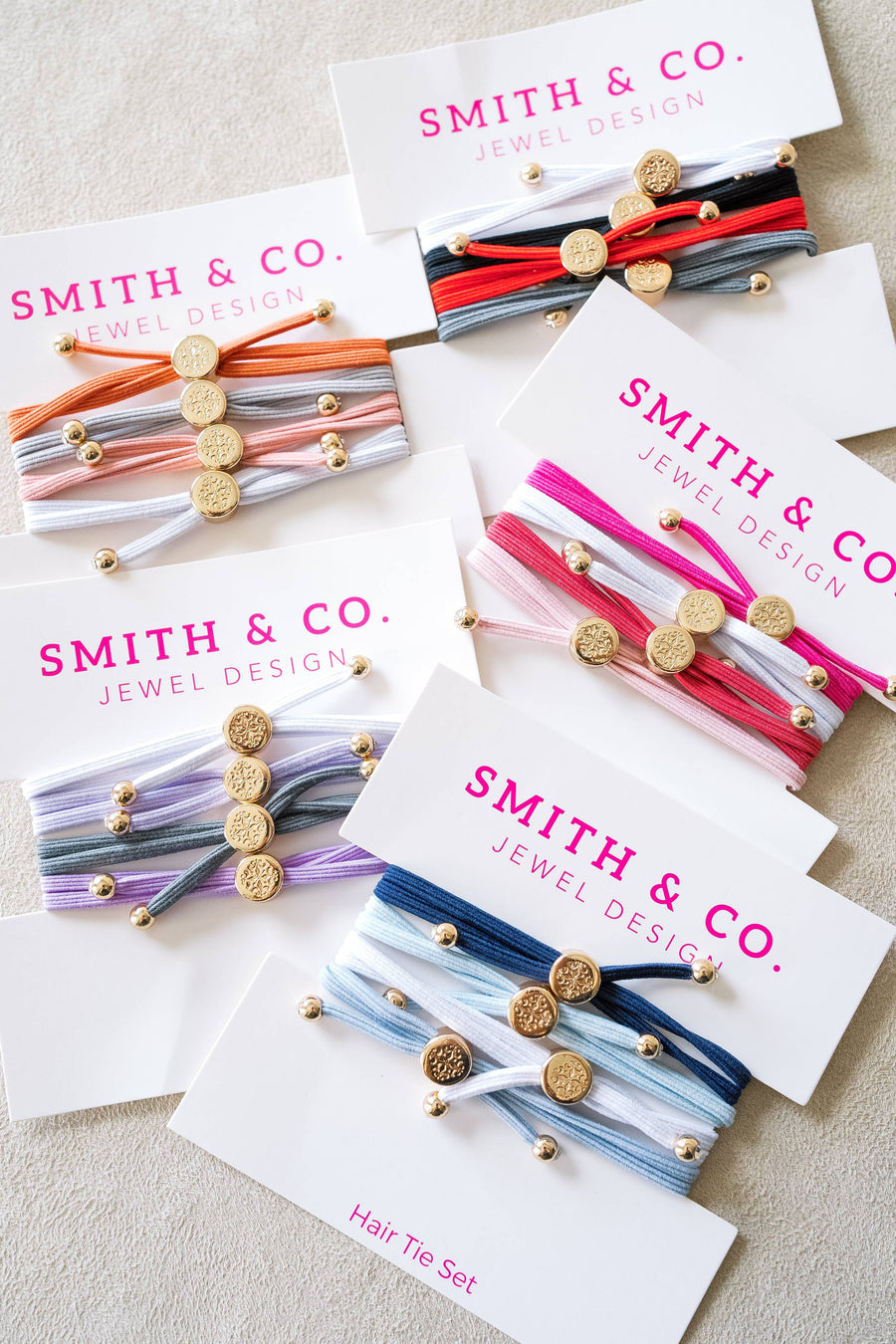 Skinny Hair Tie Set - Bride To Be