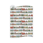 Christmas Trains Wrapping Paper Roll