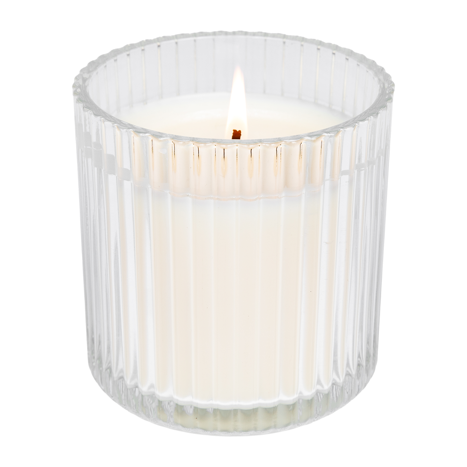 Happy Birthday Soy Candle - Ribbed Glass Jar with Box