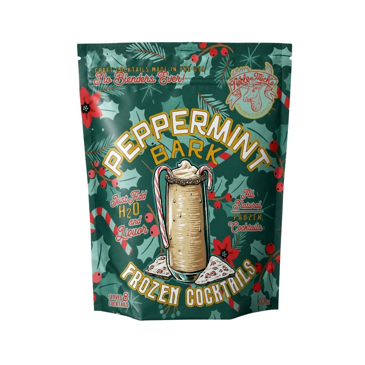 Peppermint Bark Frozen Cocktail