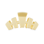 Classic Hair Clip | Medium | Butter Yellow