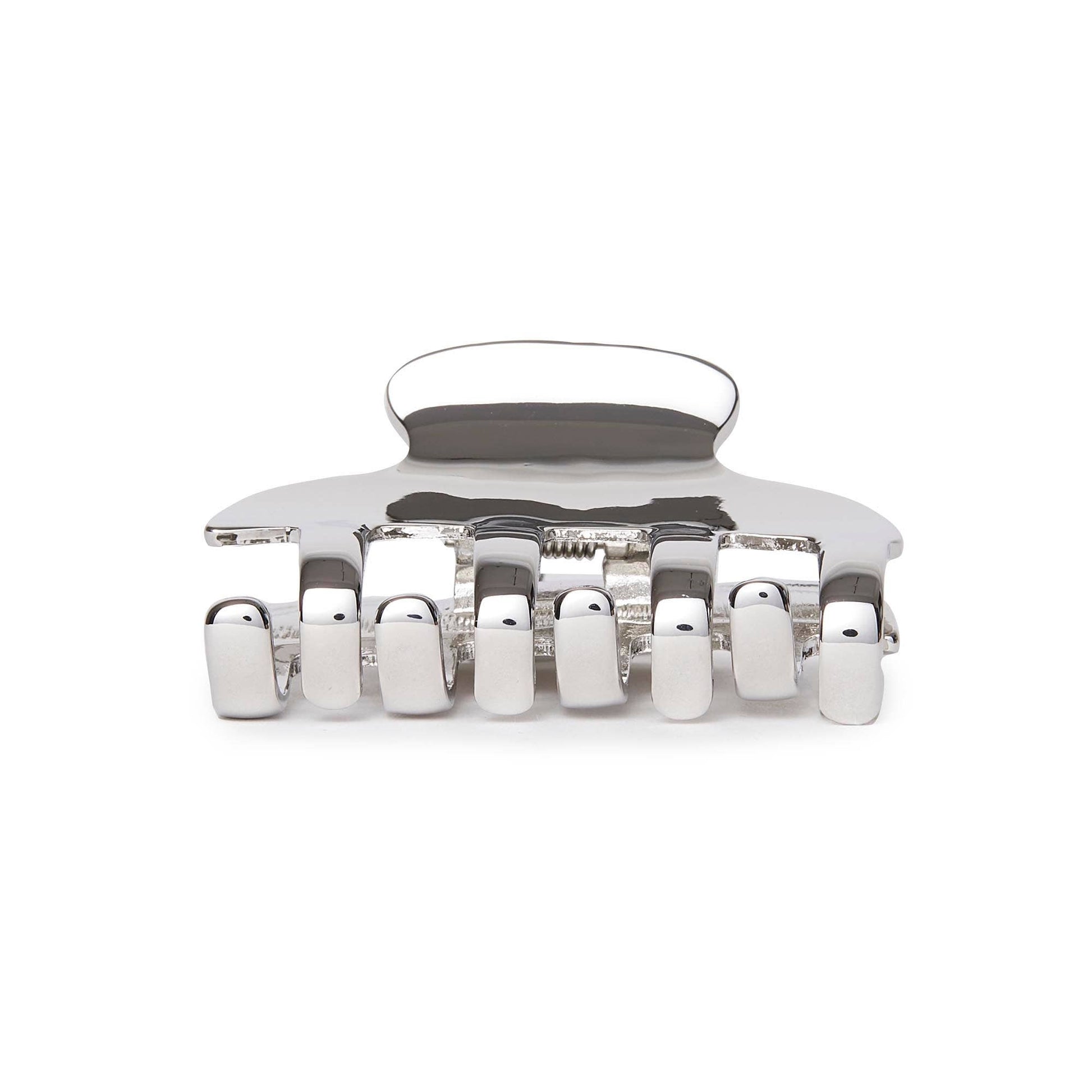 SILVER METAL MINI CLAW CLIP