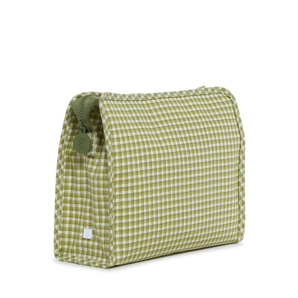 Roadie Large Zip Pouch - Rodeo Check Cactus
