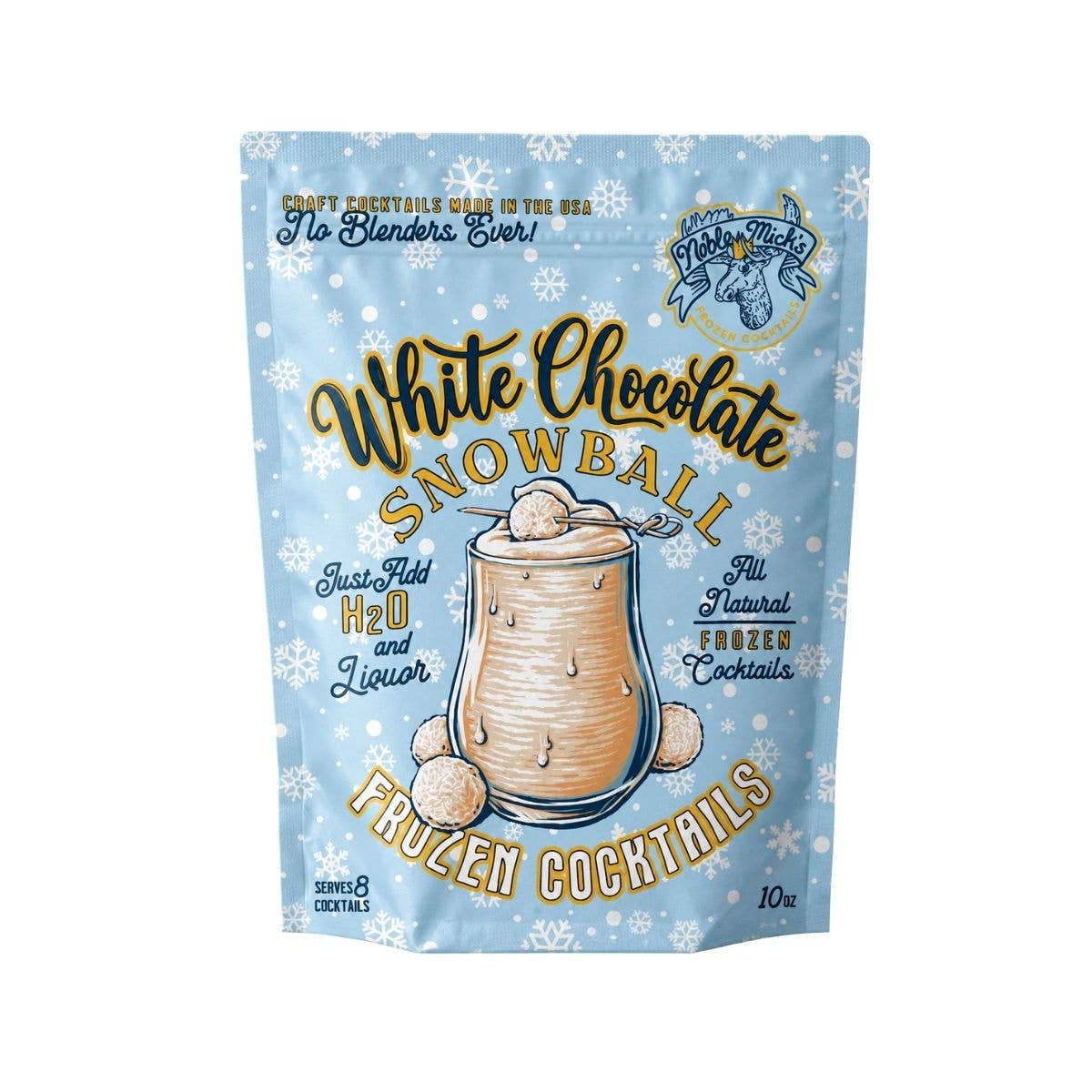 White Chocolate Snowball Frozen Cocktail