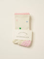 Mini Heart Petal Grip Sock, Pilates Socks