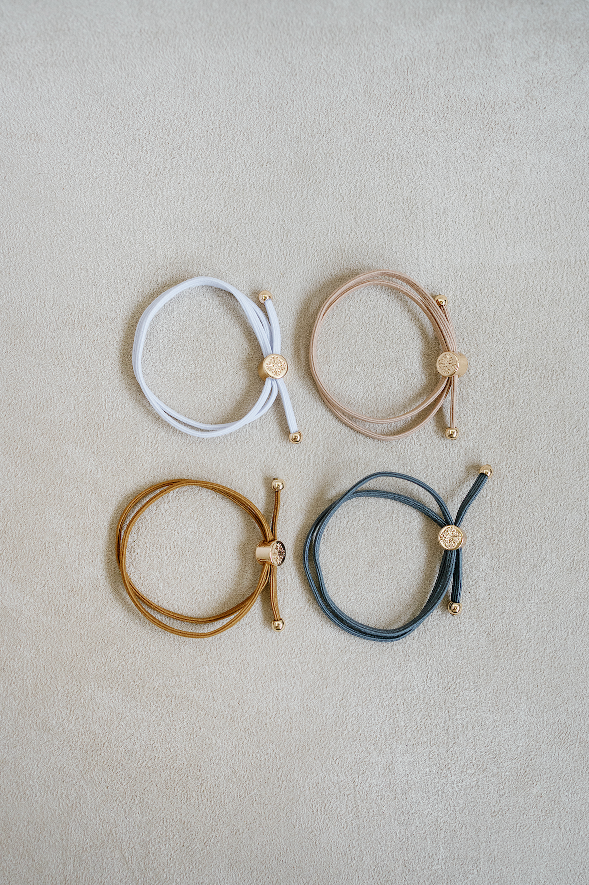 Skinny Hair Tie Set - Neutral