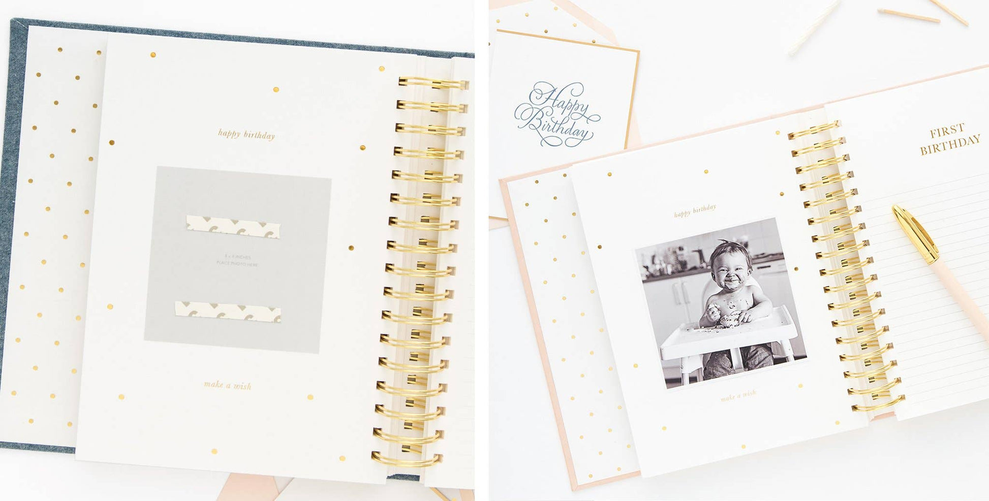 Baby Book - Pale Pink