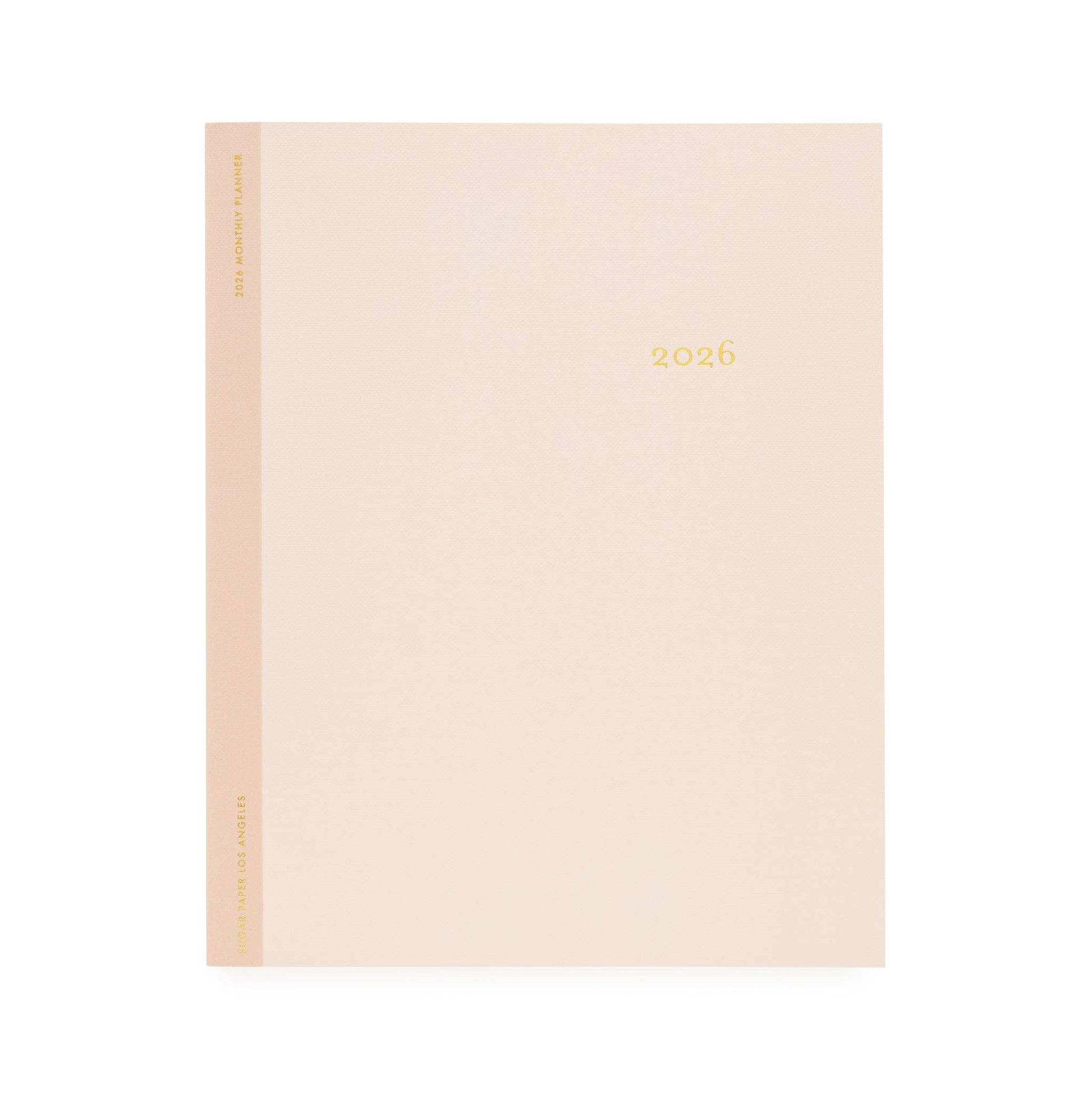 2026 Blush Monthly Planner