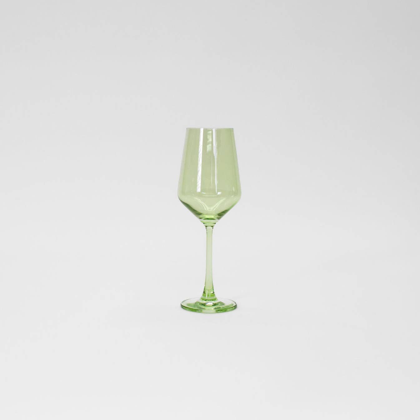 Matcha Green - Colored Wine Glass