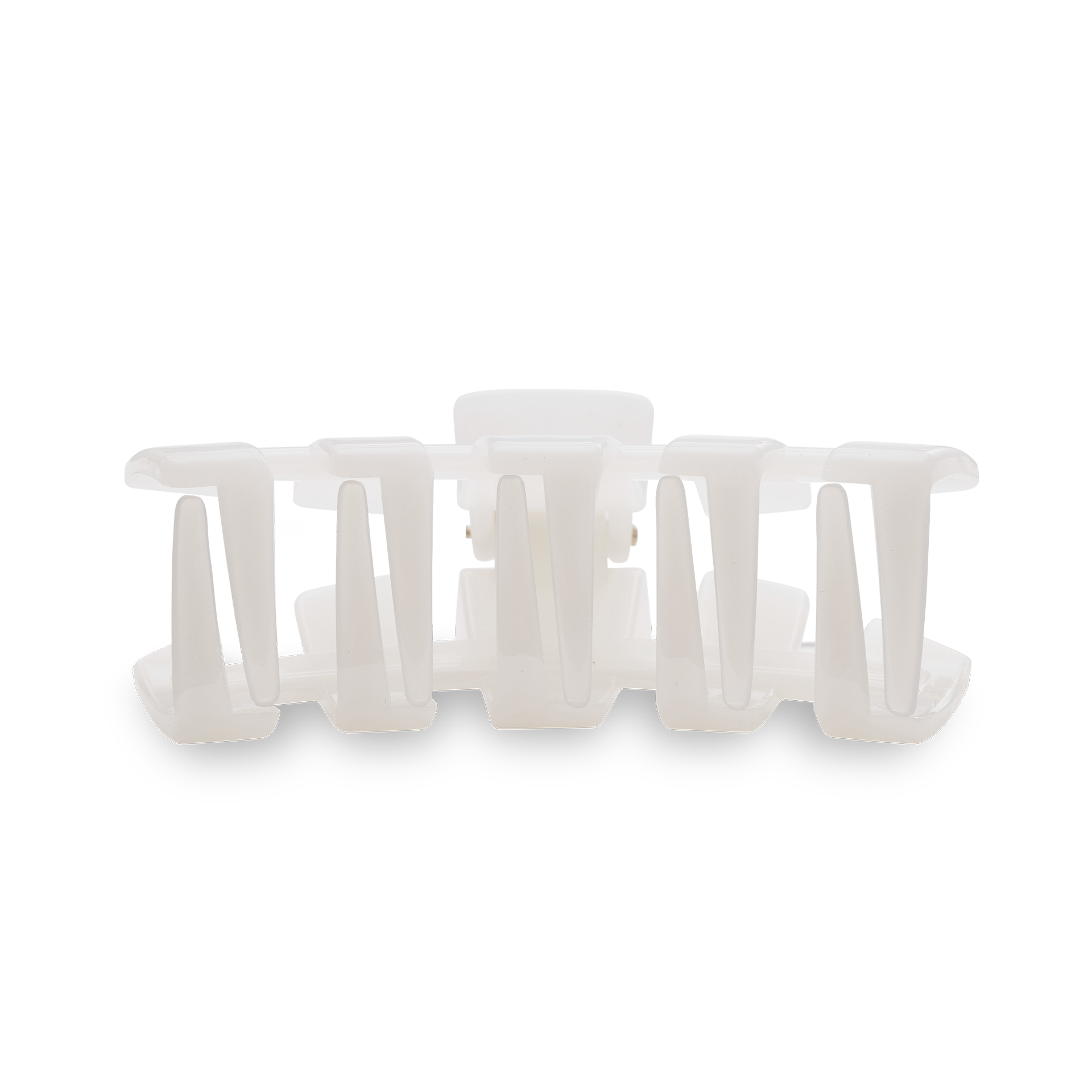 Classic Hair Clip | Small | Coconut White