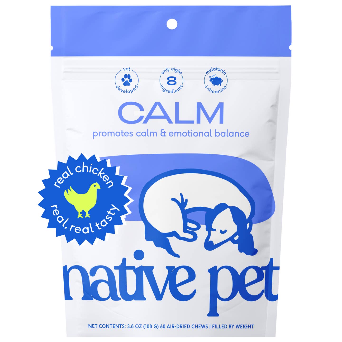 Calm Chews Anxiety & Calming Supplement For Dogs