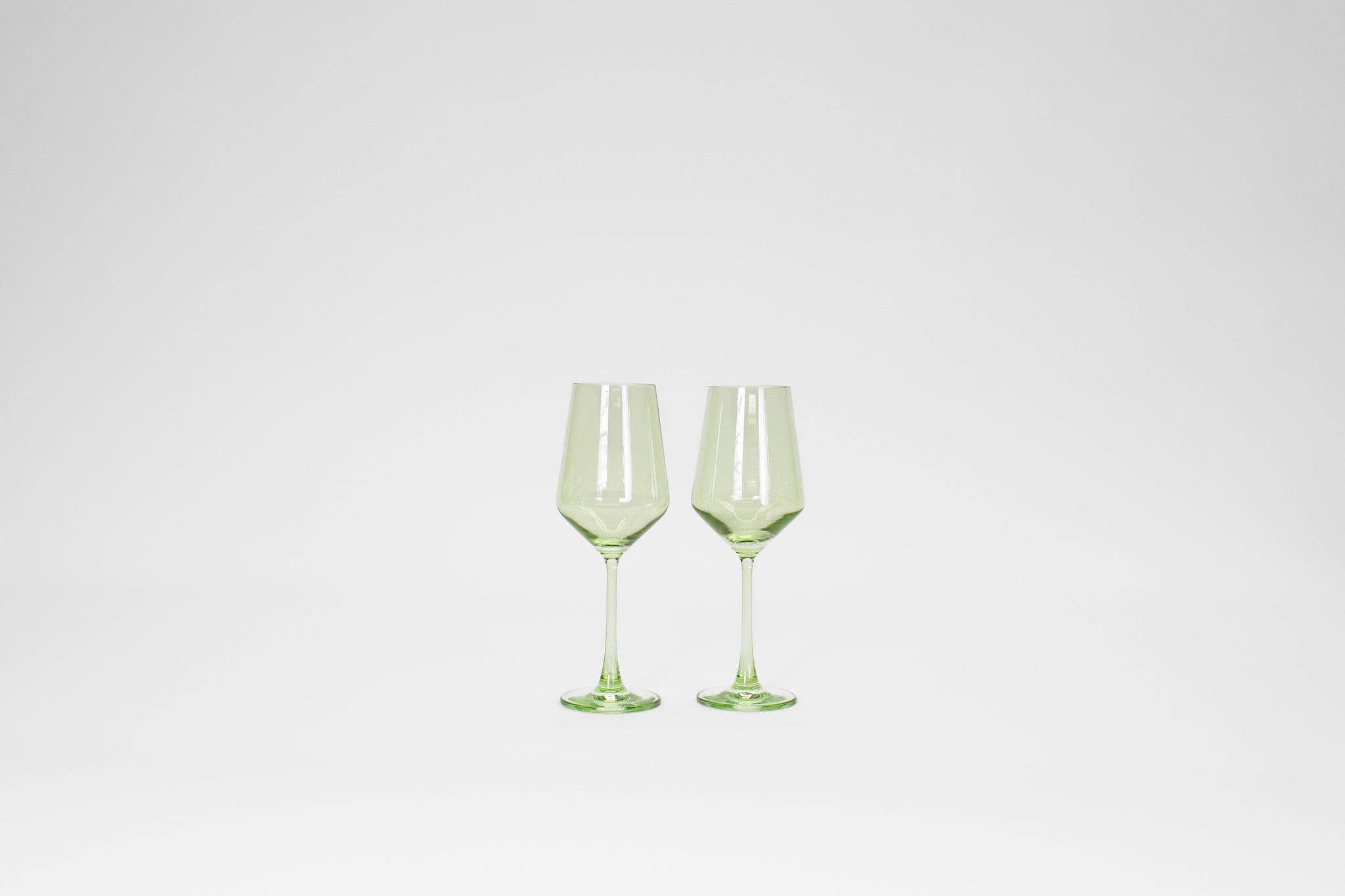 Matcha Green - Colored Wine Glass