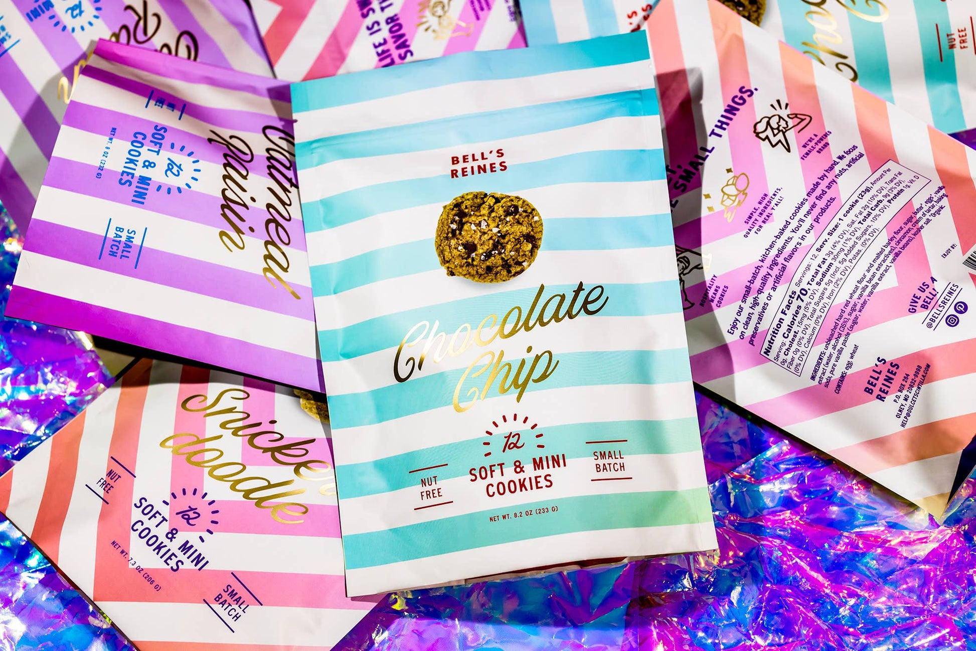 Chocolate Chip with Sea Salt Soft Gourmet Mini Cookies