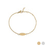18K Gold PVD Stainless Steel Blank Bracelet
