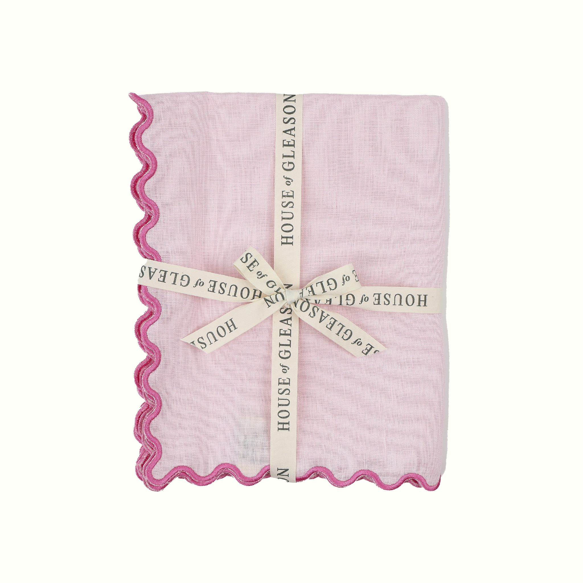 Pink Linen Placemat - Set of 4
