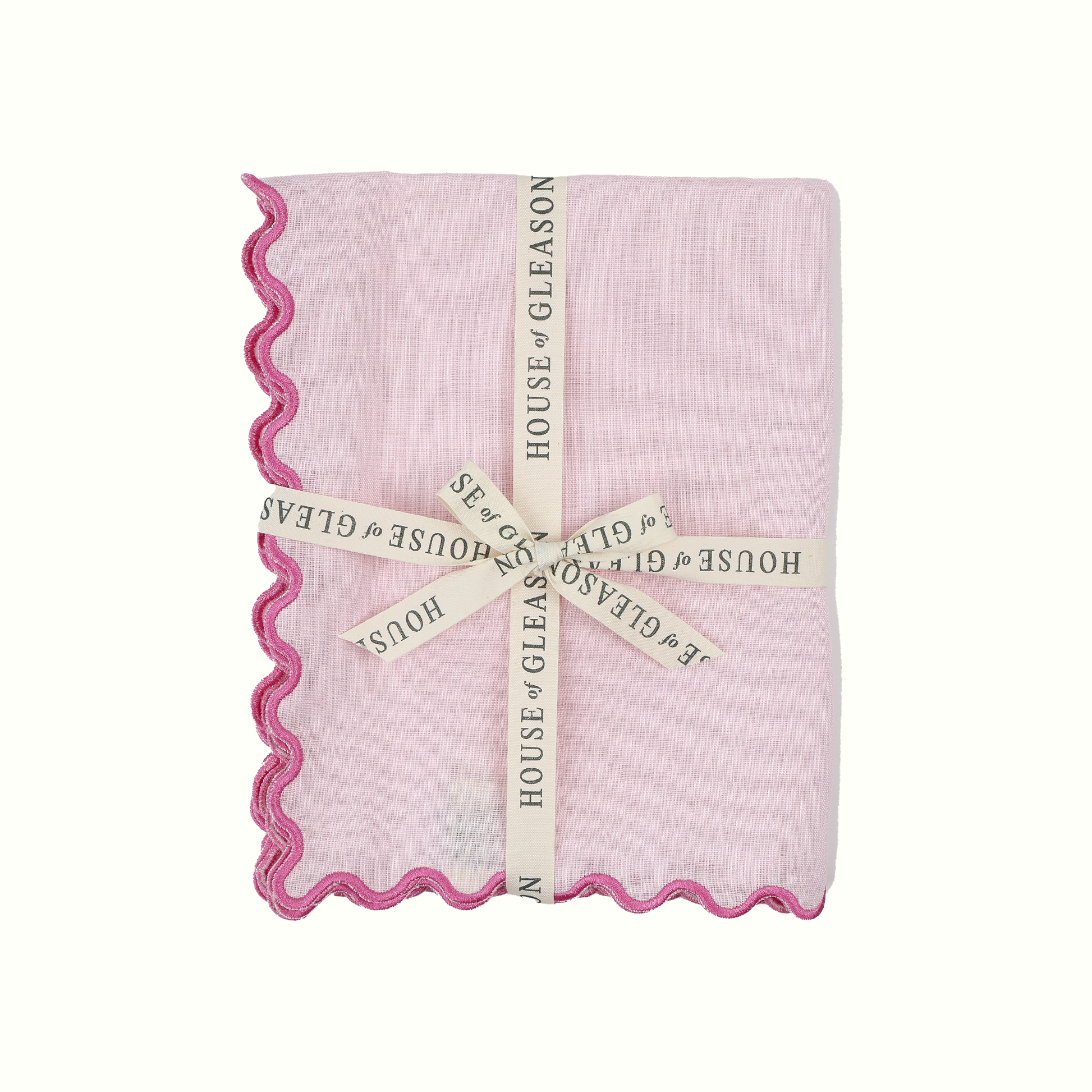 Pink Linen Placemat - Set of 4