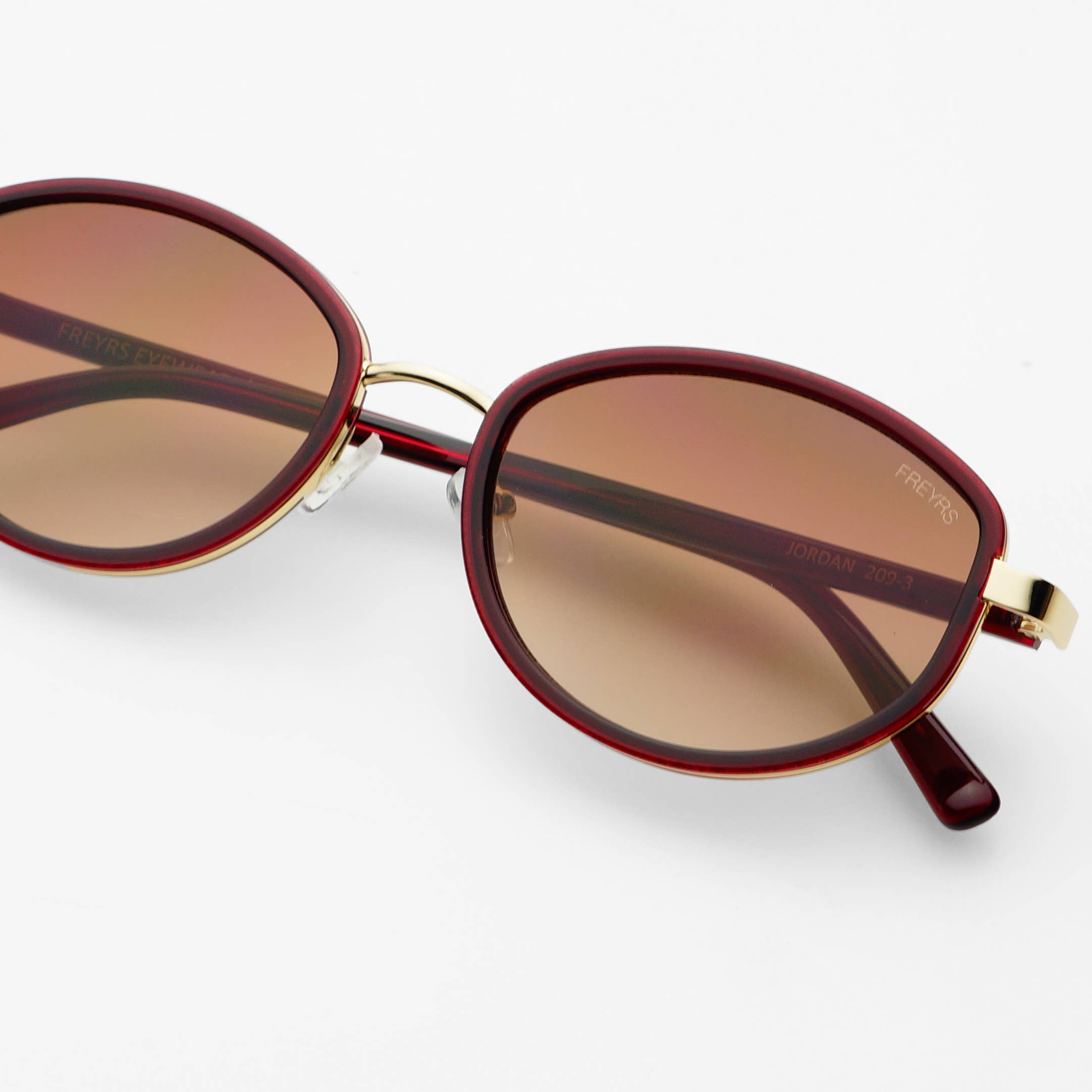 Jordan Acetate Oval Sunglasses