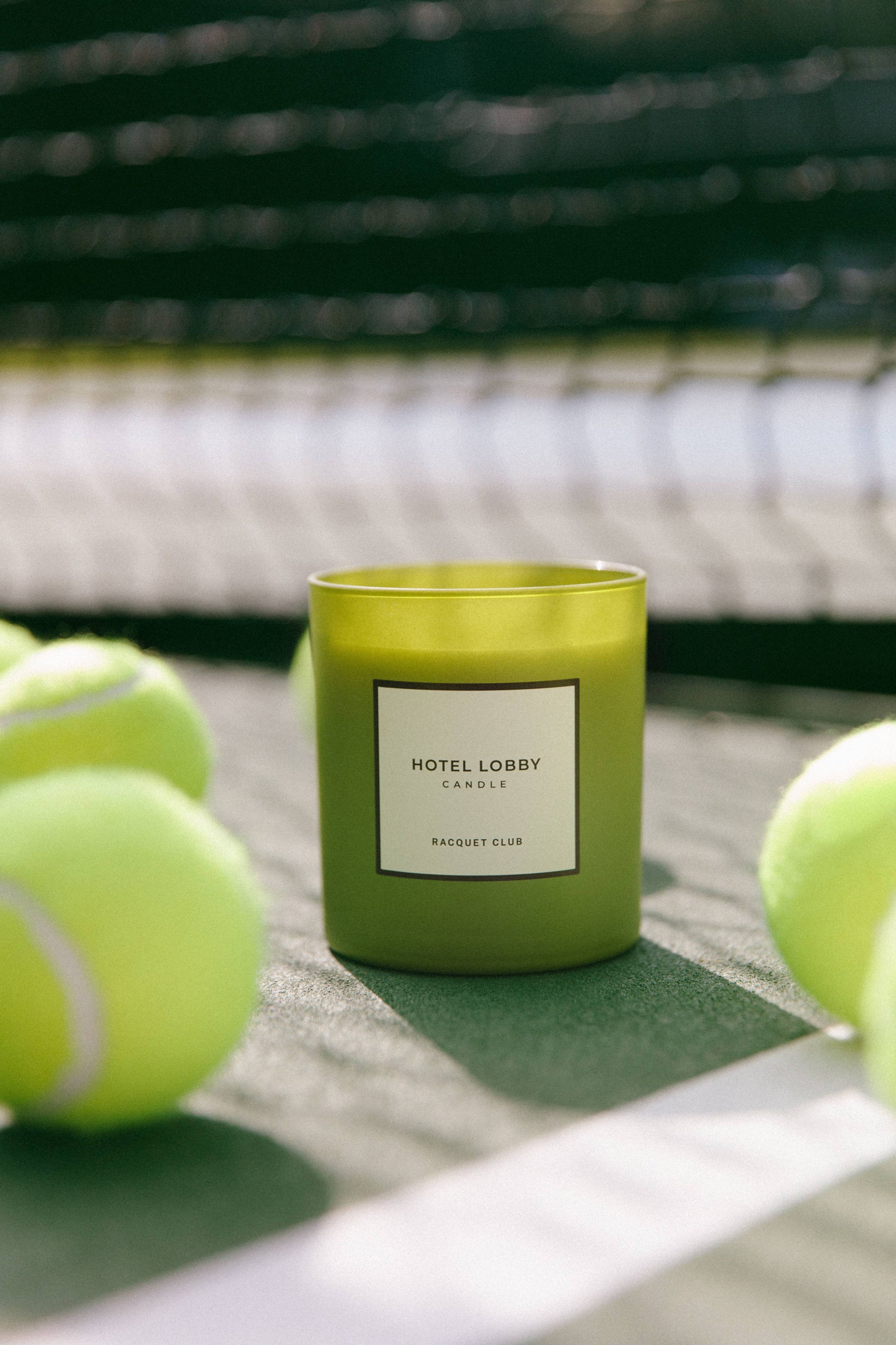 Racquet Club Soy Candle - Fresh Cucumber & Vetiver 9.75oz