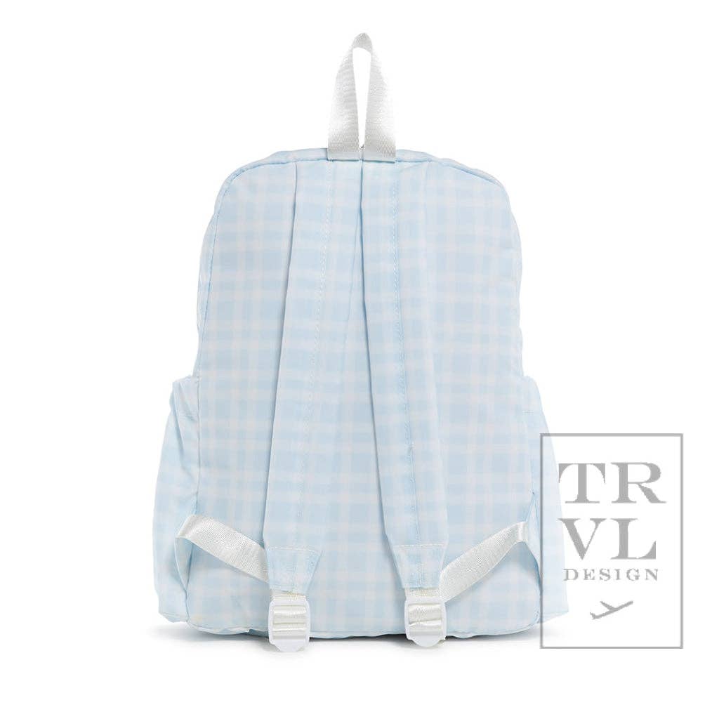 Pimlico Plaid Blue Backpack