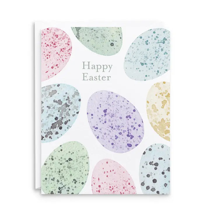 Speckled Egg Easter Greeting Card