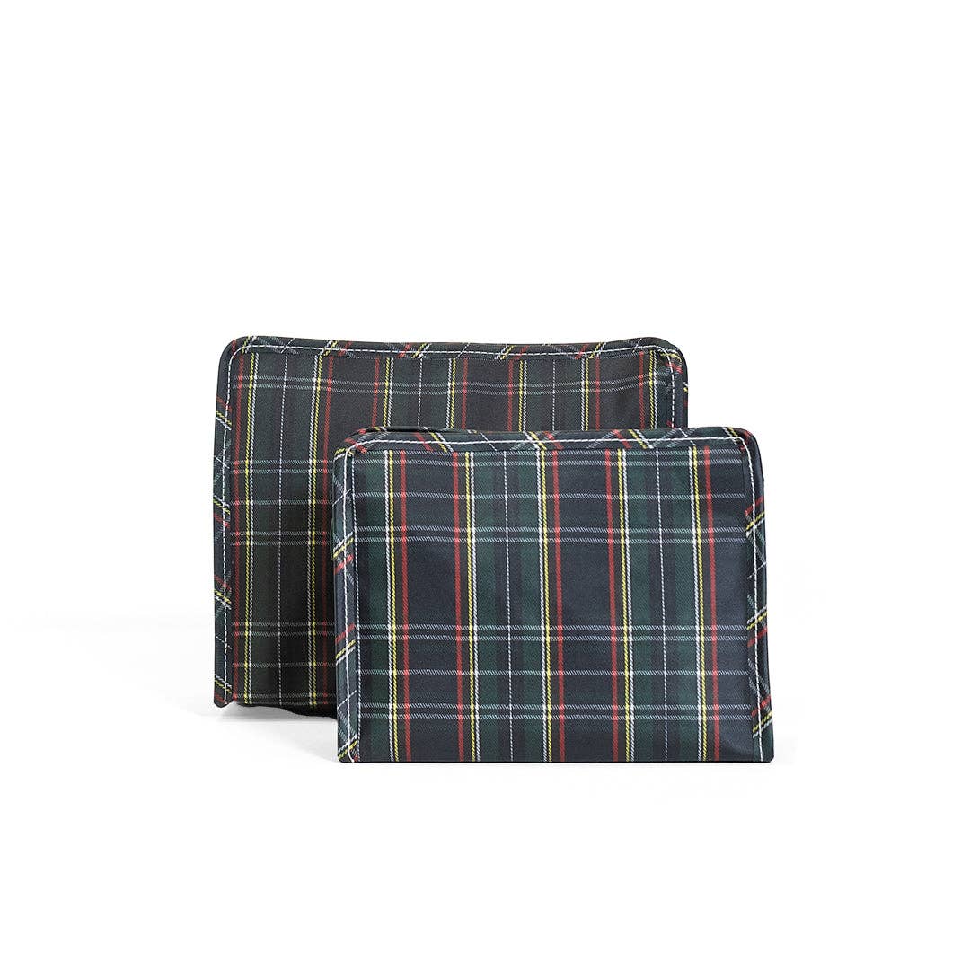 ROADIE LARGE Zip Pouch - CAMBRIDGE PLAID