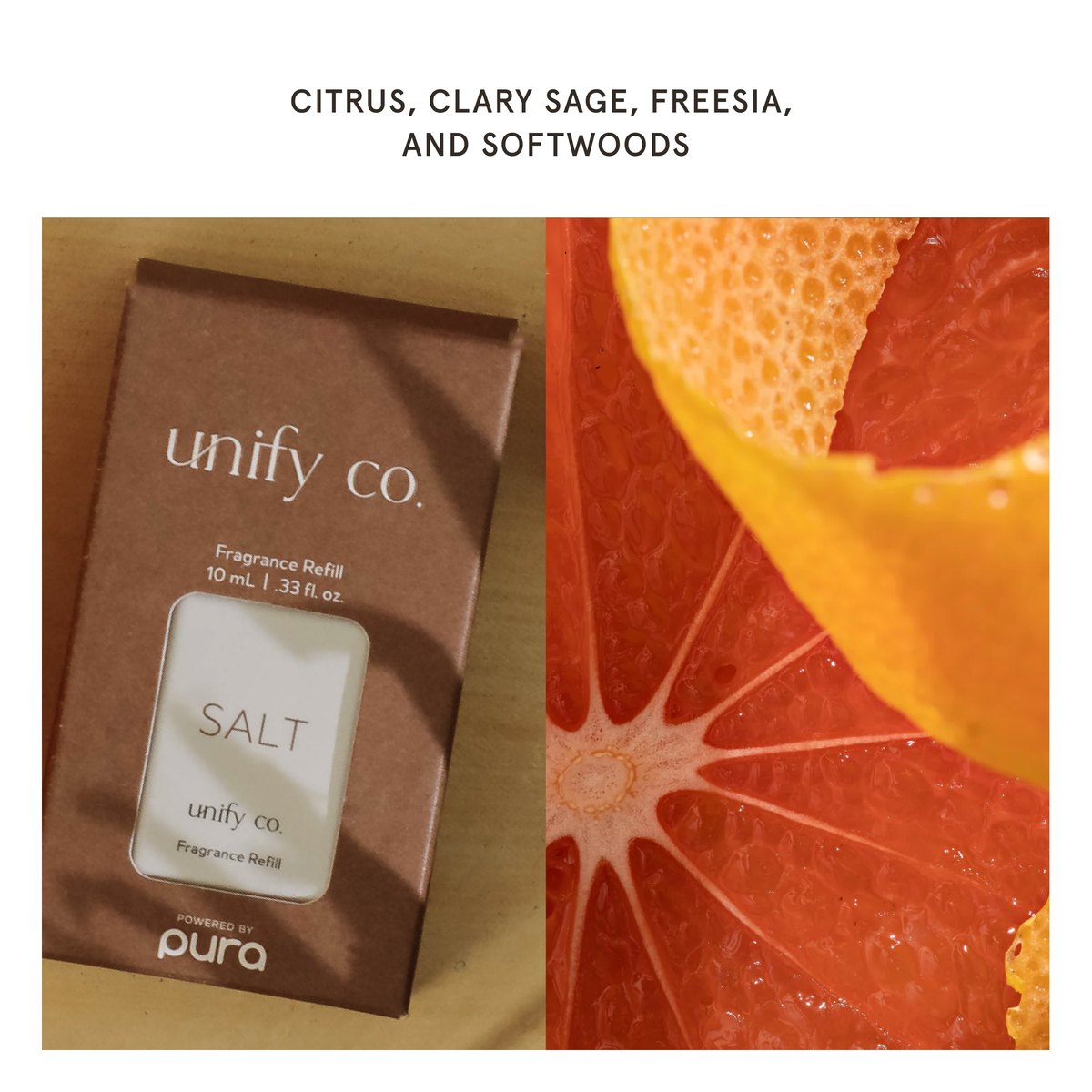 Salt by Unify Co. - Pura Home Diffuser Scent Refill