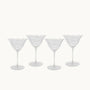 Lily clear wine glasses (set of 4)