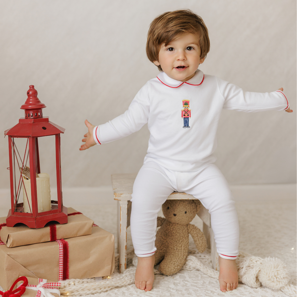 Boys Little Soldier Cotton 2-Piece Set