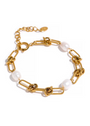 Pearl Rope Knot Bracelet