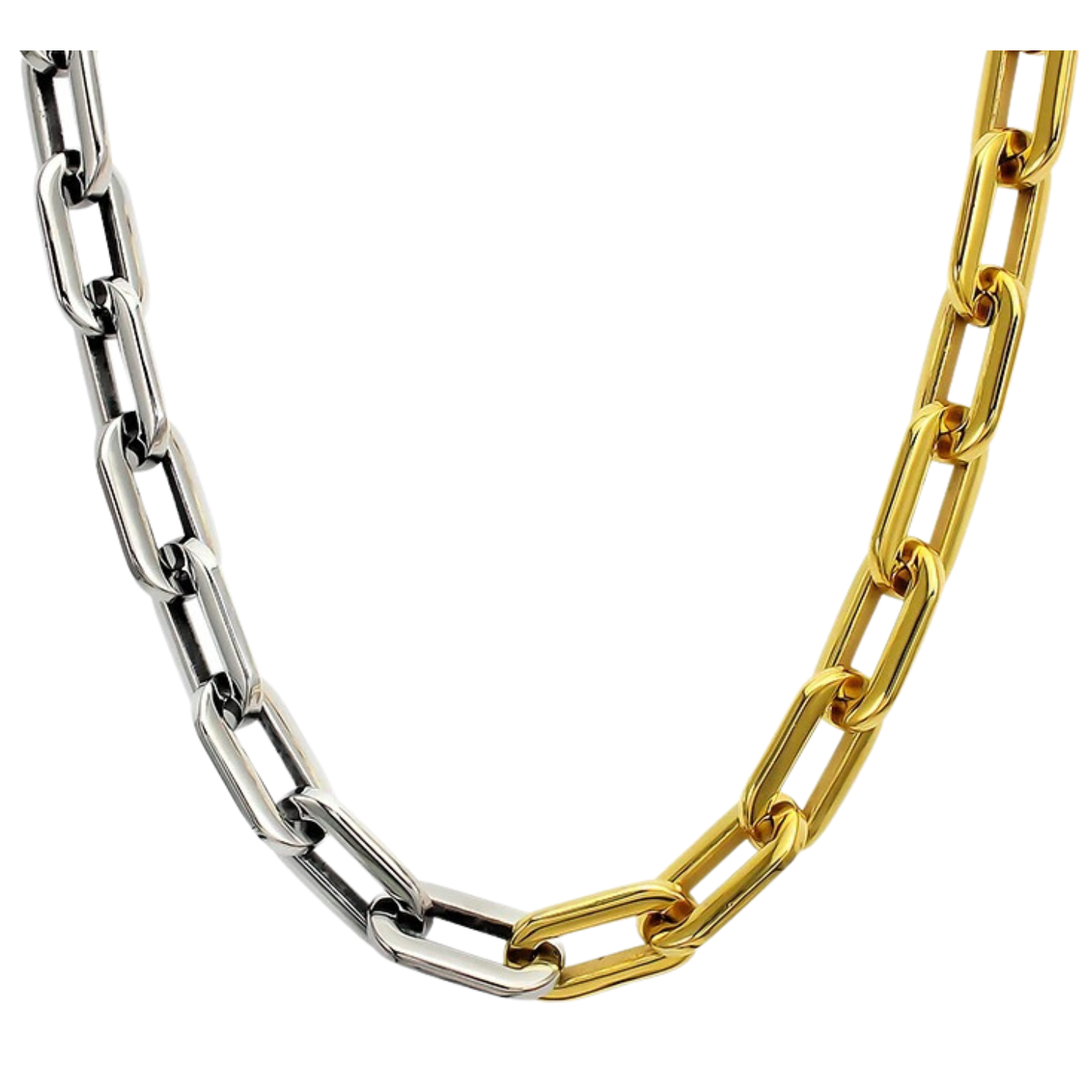 Two Toned Split Necklace