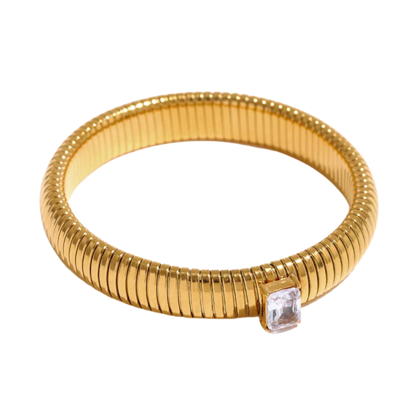 Clear Tube Bracelet
