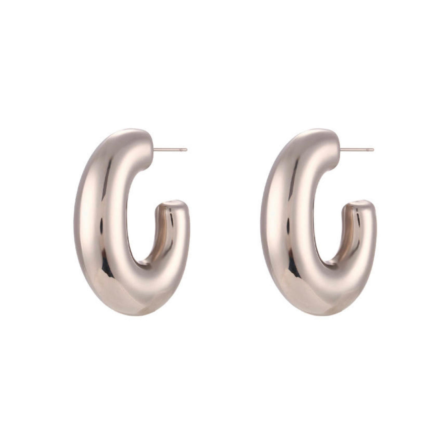 Karlie Hoops Silver