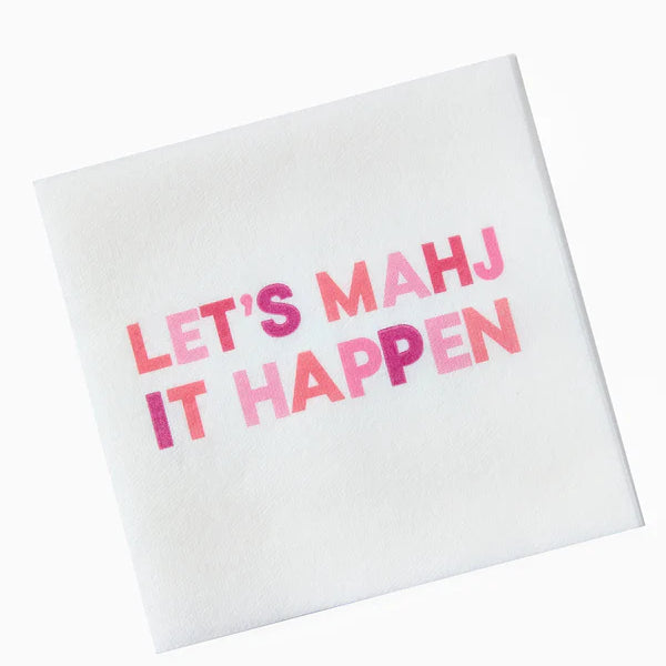 Let’s Mahj Napkins