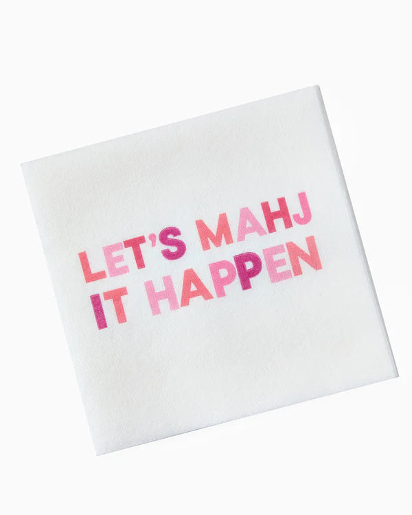 Let’s Mahj Napkins