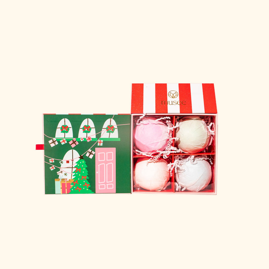 The North Pole Four Bath Balm Set