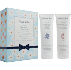 Baby Bath & Massage Set - Fragrance Free, Daisies