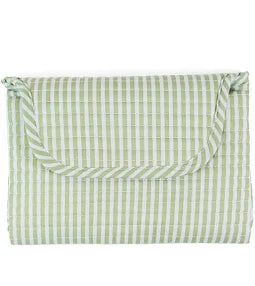 TRVL - Changing Mat Pimlico Stripe Sage