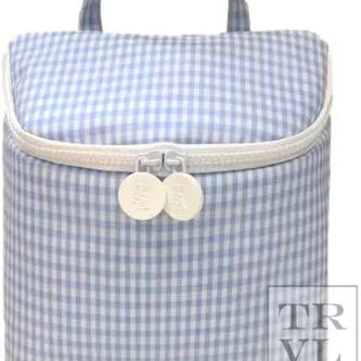 Take Away Insulated Lunch Bag- gingham mist