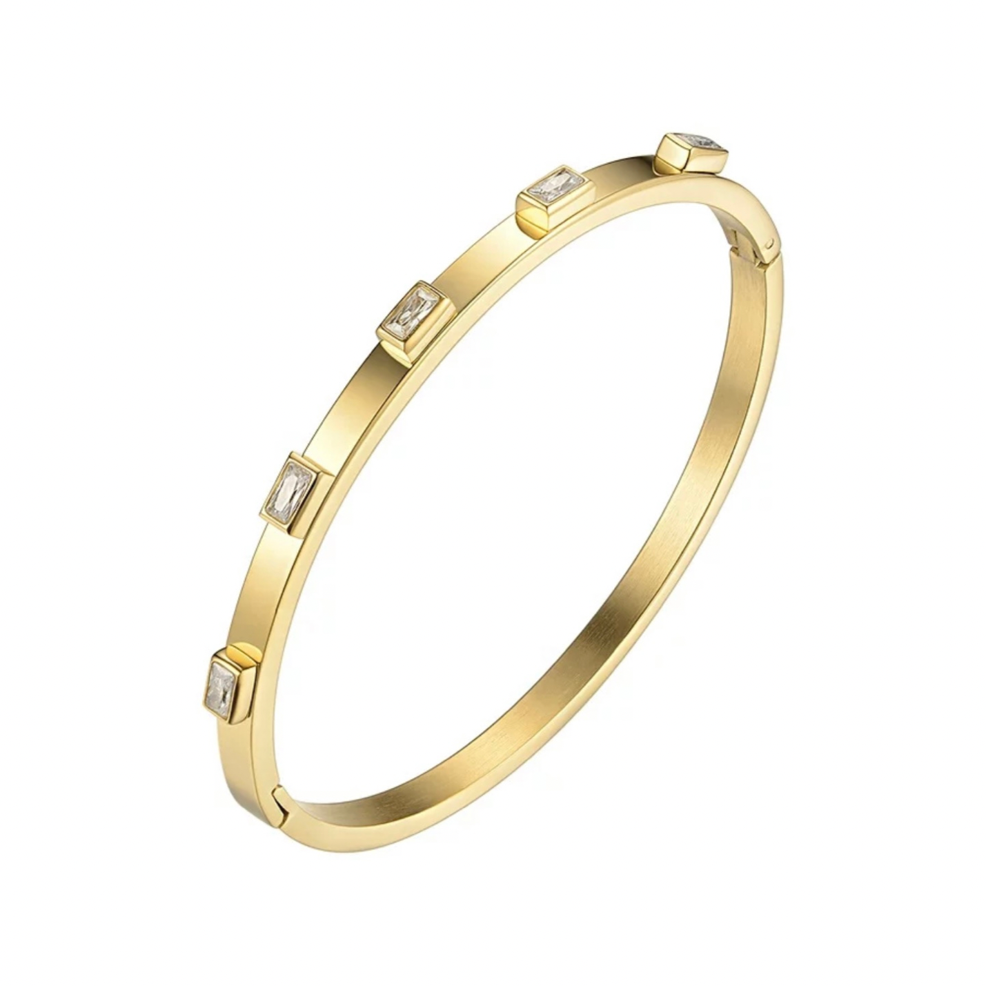 Baguette Bangle Cuff