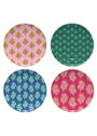 Maya Mixed Plate Set of 4