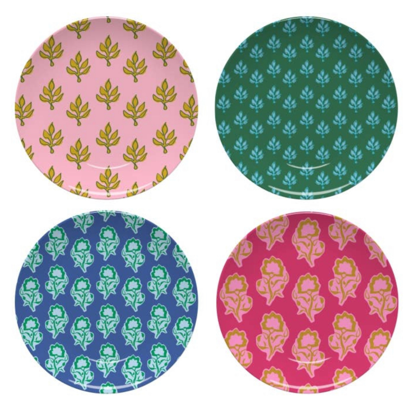 Maya Mixed Plate Set of 4