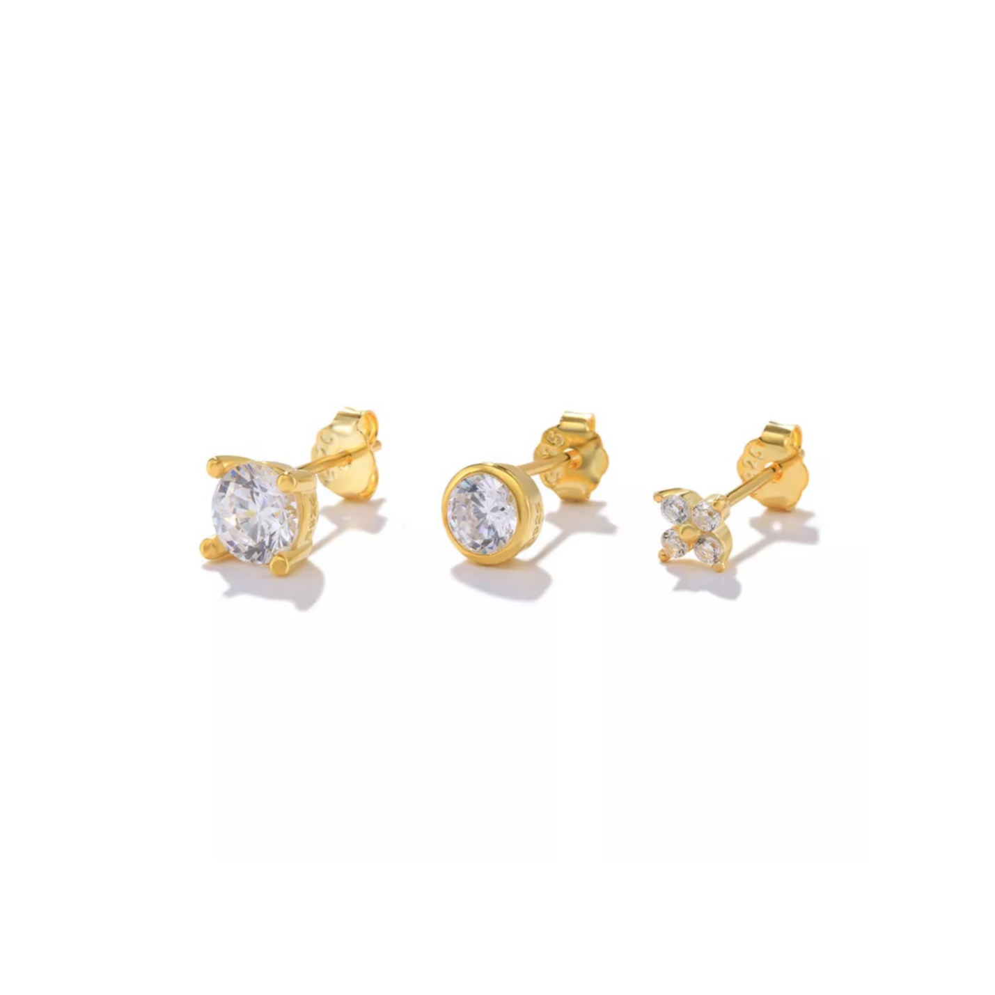 Daisy Trio Stud Set