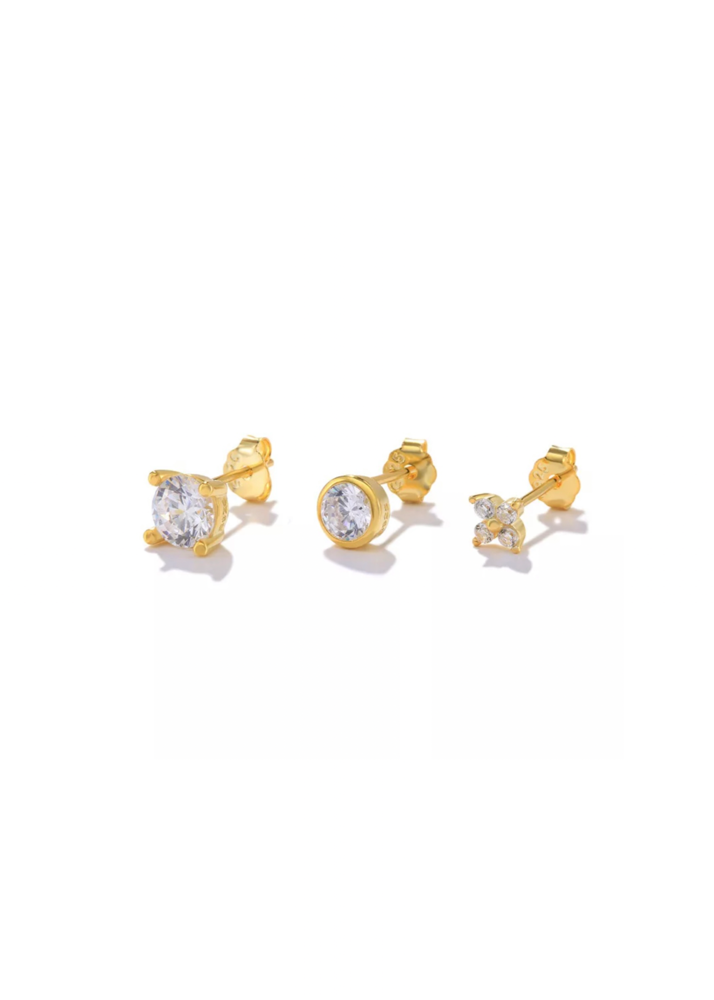 Daisy Trio Stud Set
