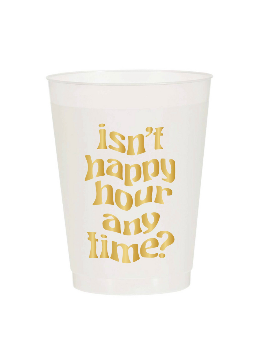 Isn’t happy hour any time? Set of 10