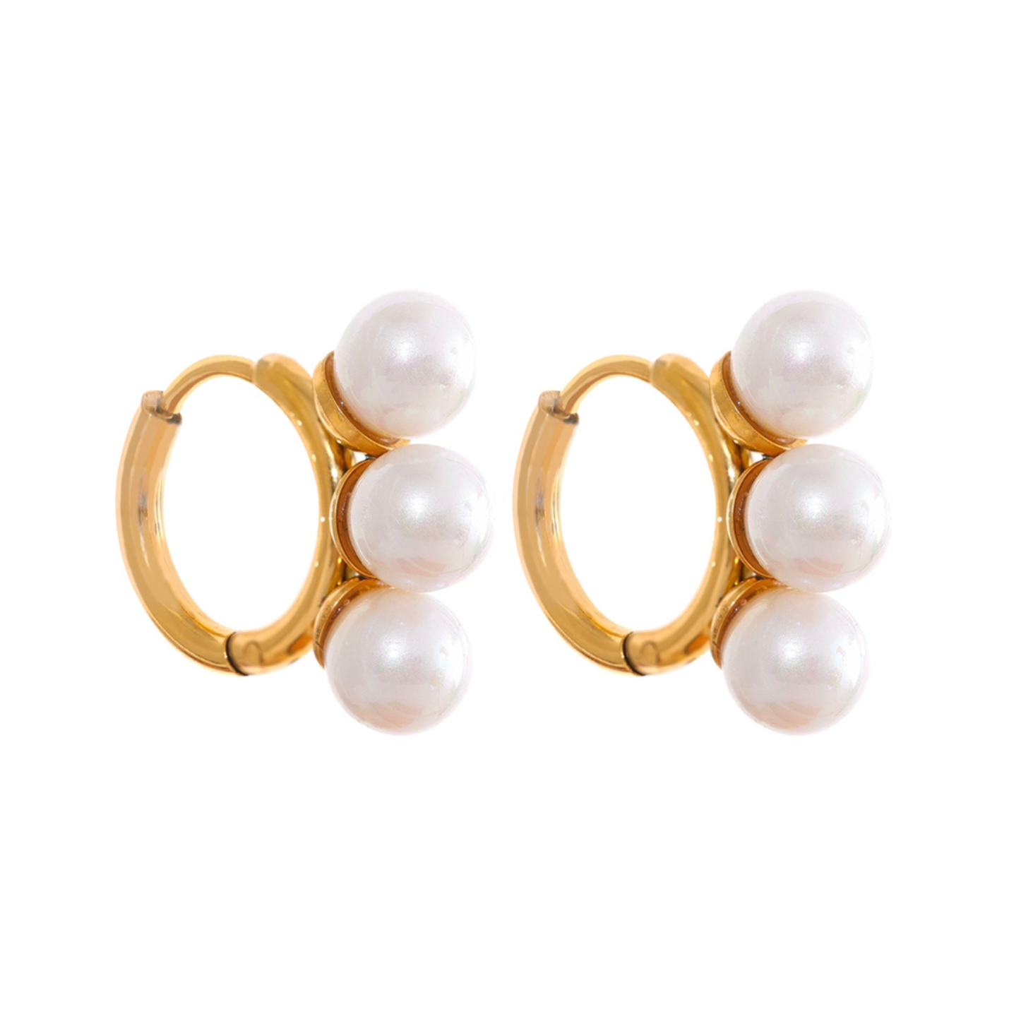 Claire Huggie Hoops