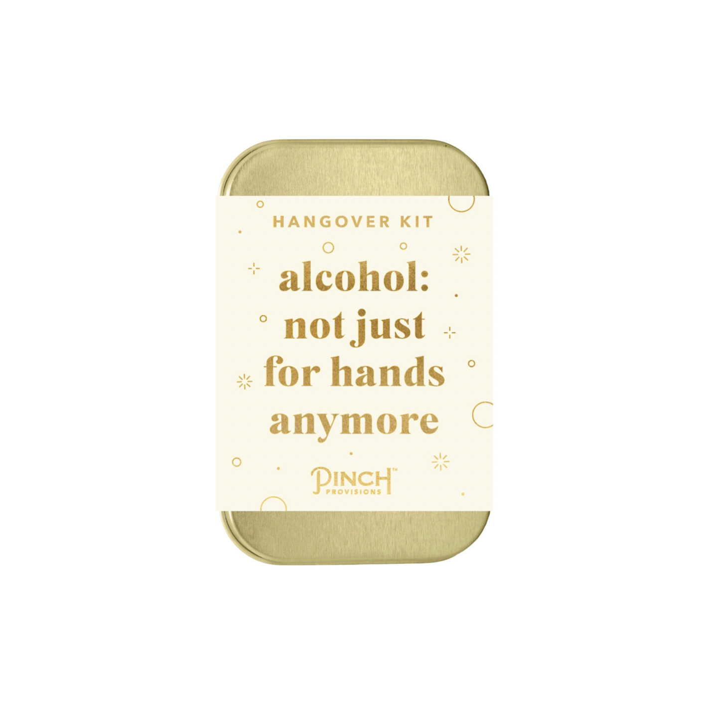 Alcohol not just for hands