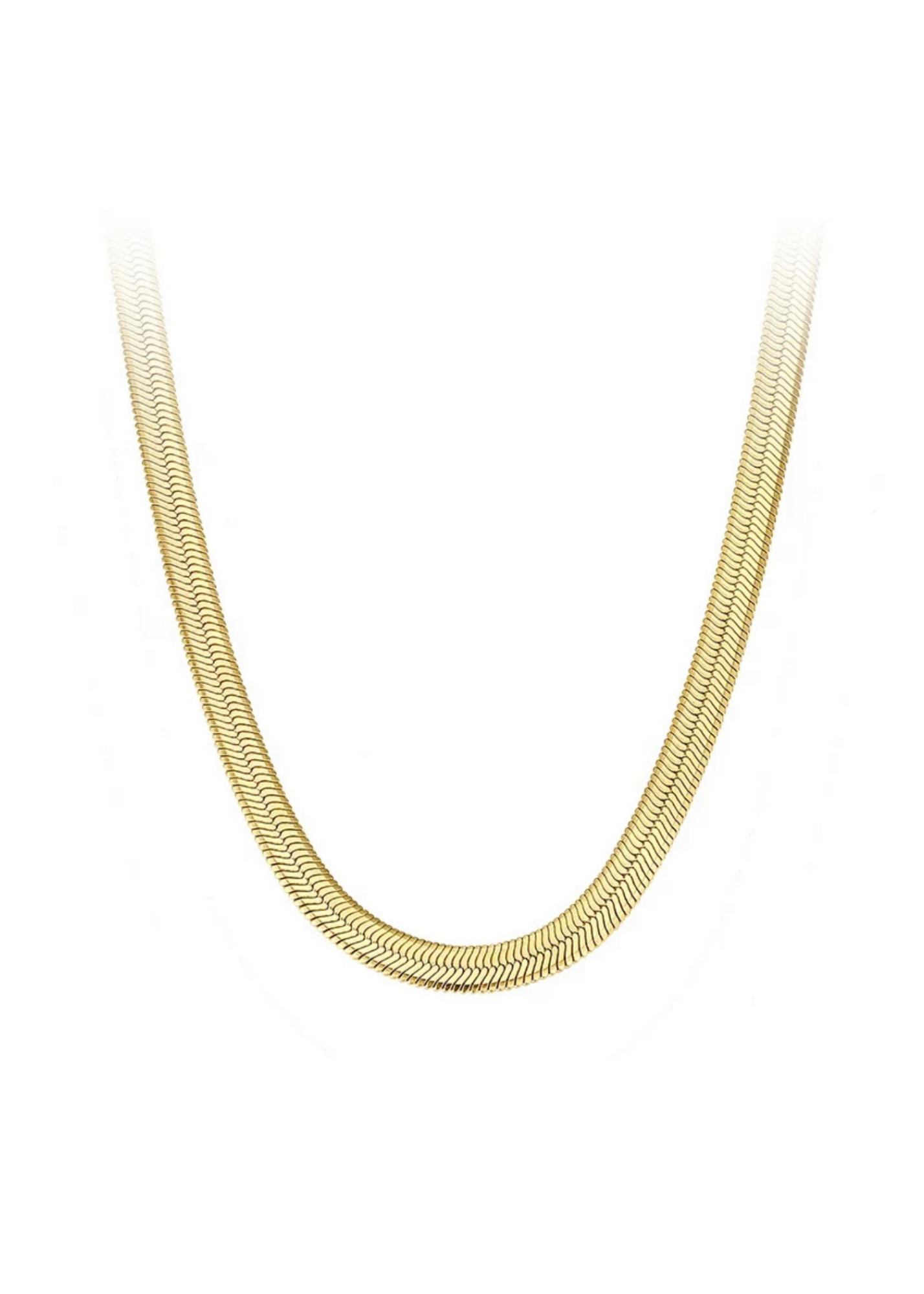 Herringbone Necklace 7mm