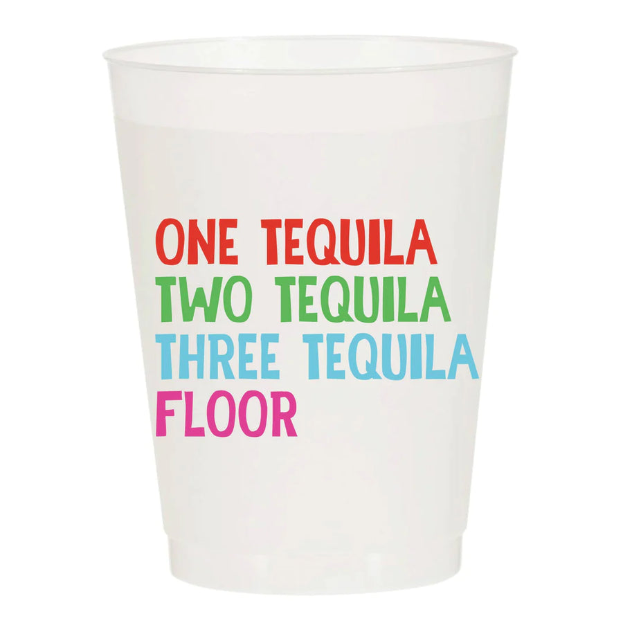 One Tequila Two Tequila Fiesta Cheeky Set of 6