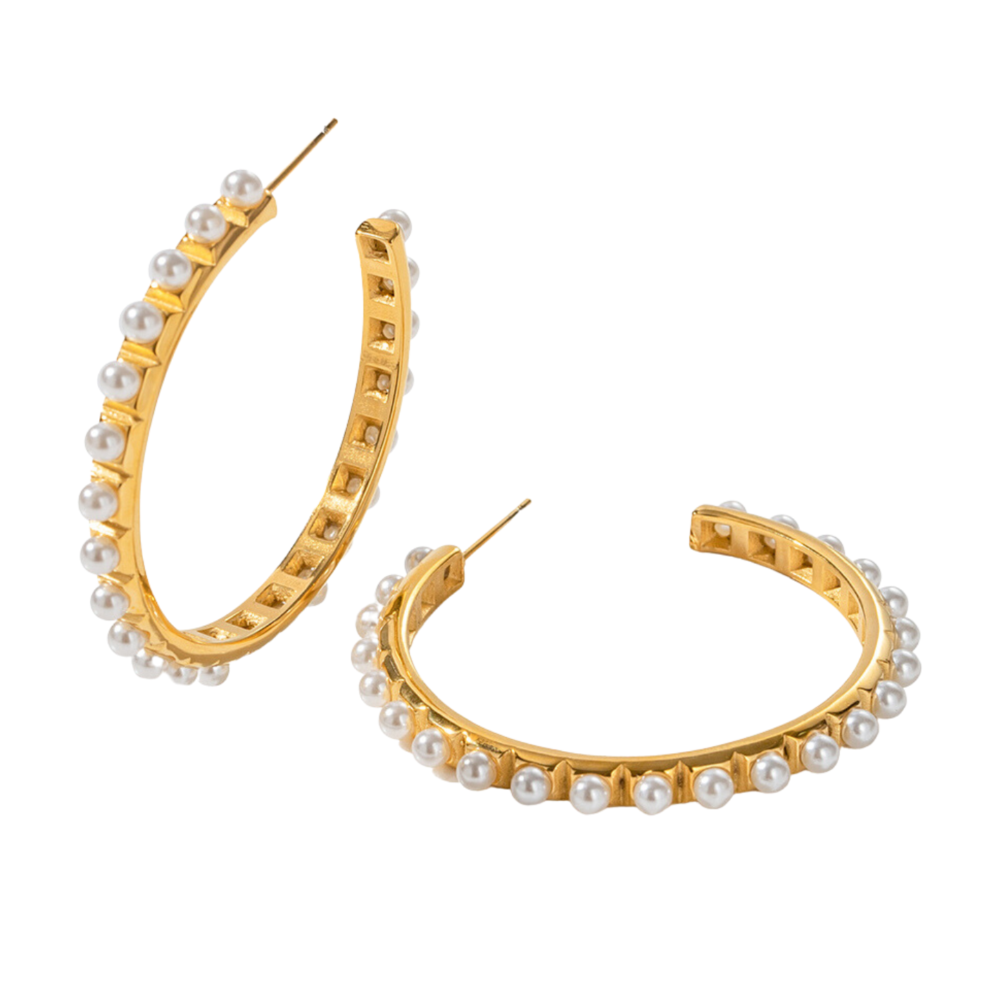 Phoebe Pearl Hoops